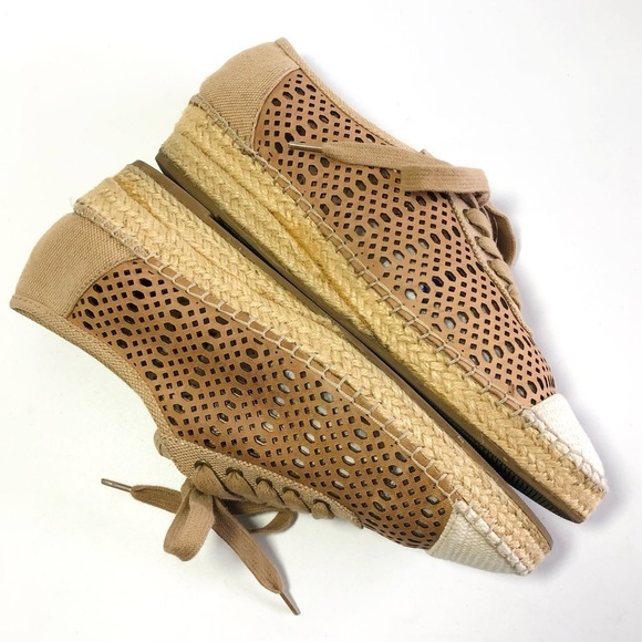 Bella Vita Clementine Perforated Espadrille Sneakers - Picture 9 of 16